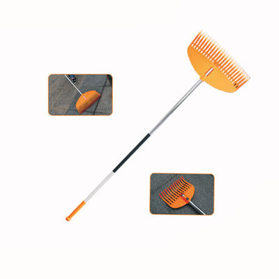 Upgrade Gardening Experience with This Plastic Leaf Rake and Easy to Handle