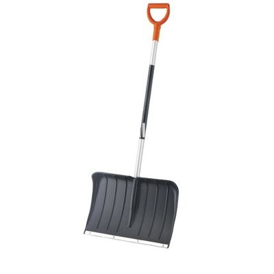Steel Tube D-Grip Snow Shovel with Aluminum Handle Heavy Duty Winter Tool