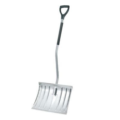Snow Shovel with Bend Steel Tube Handle and Corrosion-resistant Aluminum Material