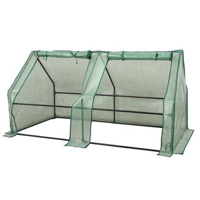 Metal Frame PE Portable Outdoor Mini Garden Walk-In Greenhouse for Planting Needs