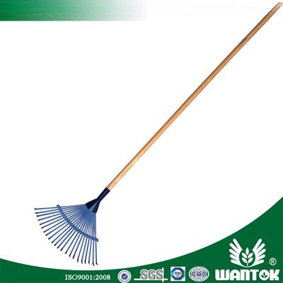 Professional Customized Handle Galvanized Steel Garden Rake Head for Lawn Maintenance