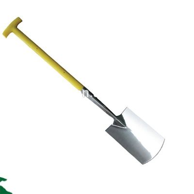 Green Camping Shovel Wantok Tools Stainless Steel Spade With Fiberglass Handle Y Grip