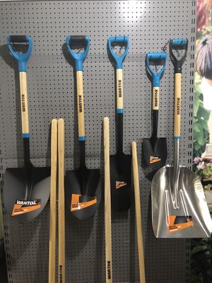 Customized Support 28inch Round Point Shovel with Fiberglass Handle and D Plastic Grip
