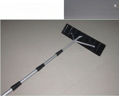 DIY Grade Alluminum Handle Telescoping Snow Shovel Roof Rake for Shingle-Saver