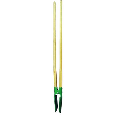 Customized Support Metal Post Hole Digger with Wood Handle