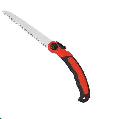 180mm Blade Length Triple-Bevel Teeth Folding Pruning Saw for Heavy-Duty Pruning