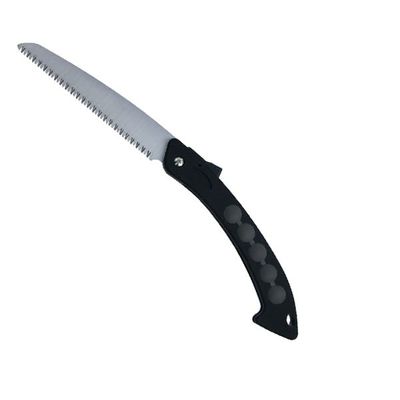 Folding Pruning Saw with Triple Bevel Grinding Teeth and Long-lasting Obsidian Blade