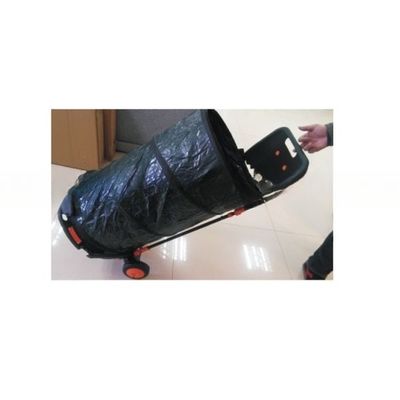 Gardening Routine with 160 Litres Garden Trolley and Leaf Bag on Wheels