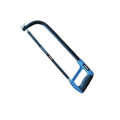 Blue Aluminium Round Tubular Hack Saw Frame for Heavy-Duty Cutting