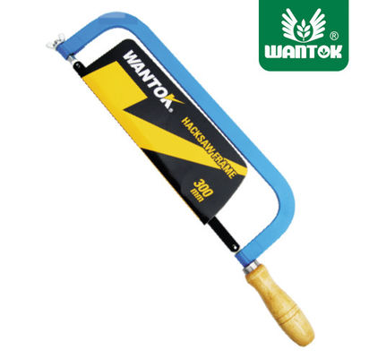 Blue Aluminium Round Tubular Hack Saw Frame for Heavy-Duty Cutting
