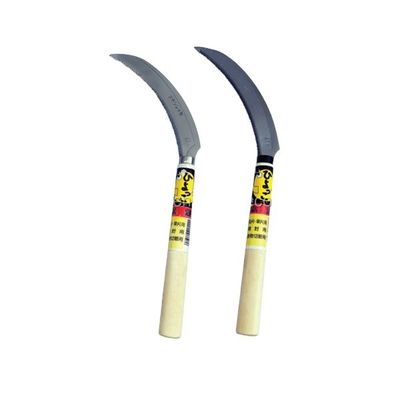 7&quot; SI206G Sickles Wood Handle and Black Oxide Finish for Long-lasting Performance