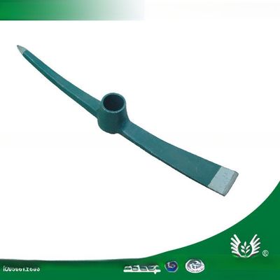 Technics One Piece Drop Forged Grade DIY 2KG P410 Round Eye Pickaxe Mattock Steel Pick