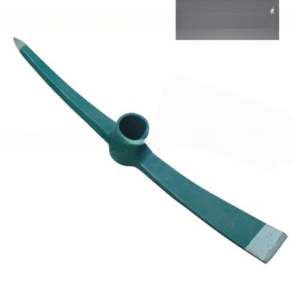 Technics One Piece Drop Forged Grade DIY 2KG P410 Round Eye Pickaxe Mattock Steel Pick