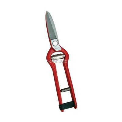 Gardening Made Easy with Wantok SE703 Pruning Shear Metal Handle Carbon Steel Blade