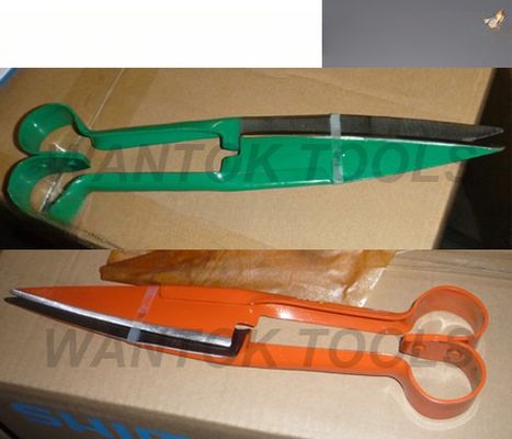 Veterinary 12.5&quot; Portable Goat Sheep Clipper Scissors for Powder Coated Wool Shear