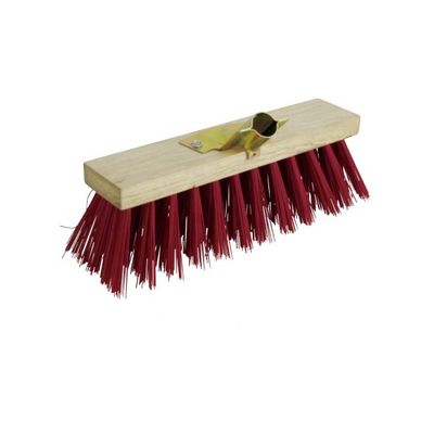 4IN Bristle Length Heavy Duty Wooden Hand Floor Cleaning Broom Brush