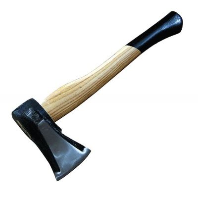 DIY Grade Broad Axe with Wooden Handle Japanese Type Performance