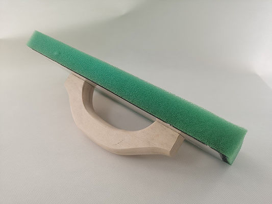 Customized Support Carbon Steel Trowel Popular Foam Trowel with Wooden Handle