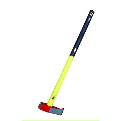 5KG Heavy Splitting Maul Axe with Fiberglass Handle and Splitting Wedge Long Lasting