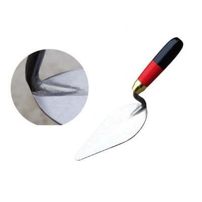 Hand Tool Construction Tool Forged Steel Wood Handle Bricklaying Trowel