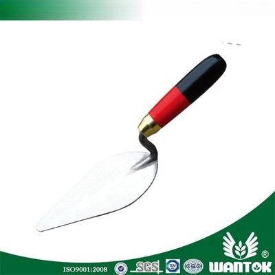 Hand Tool Construction Tool Forged Steel Wood Handle Bricklaying Trowel