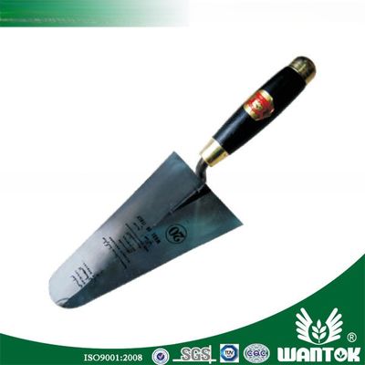 Hand Tool Construction Tool Forged Steel Wood Handle Bricklaying Trowel