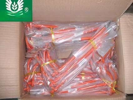 Building Tool Mason Mud Pin in Green with Baking Varnish Finish and Custom Color